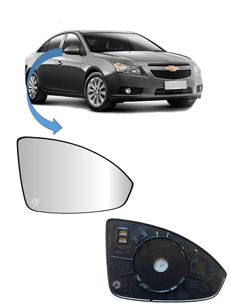 Lente Base Retrovisor Direita Chevrolet Cruze 2011 14 2016 Autorizada Pecas