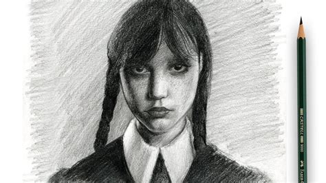 Dessin De Mercredi Wednesday Addams Netflix Youtube