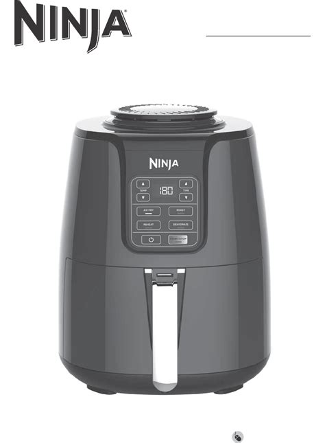 Ninja Air Fryer AF100UK User Manual English 9 Pages