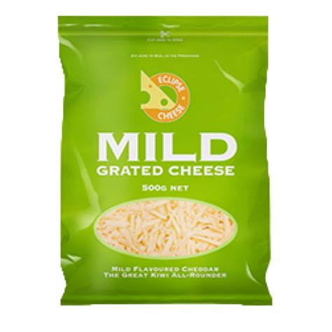 ECLIPSE GRATED MILD CHEESE 5KG – Total Foods