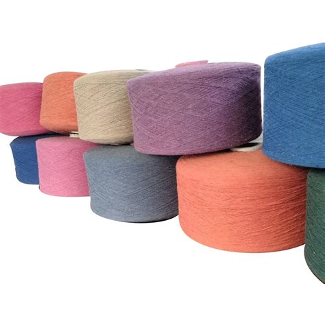 Ring Spun Melange Yarns Dyed Cotton Yarn For Weaving Count At Rs