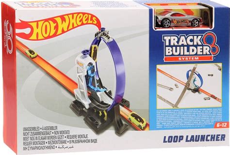 Hot Wheels Track Builder Loop Launcher Track Builder Van Mattel Bol