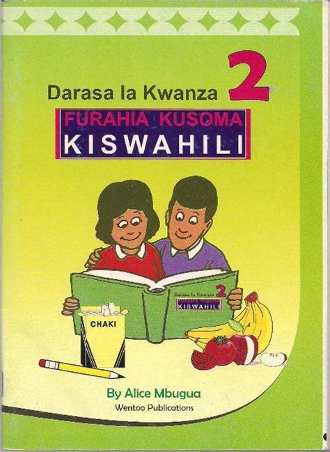 Furahia Kusoma Kiswahili Pre Unit Text Books