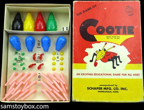 Cootie Game by Schaper - Sam's Toybox