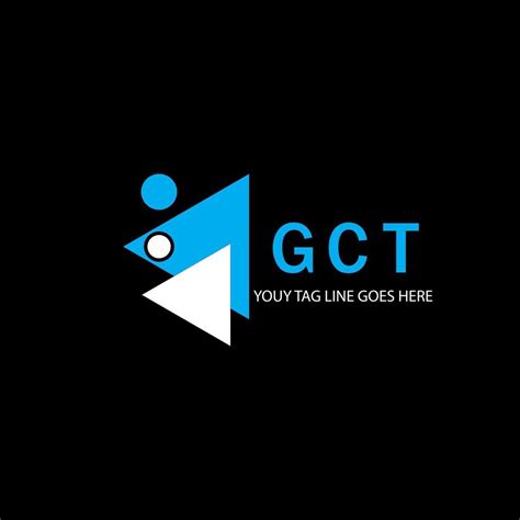 GCT letter logo creative design with vector graphic 7927447 Vector Art ...