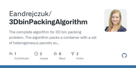 GitHub Eandrejczuk 3DbinPackingAlgorithm The Complete Algorithm For