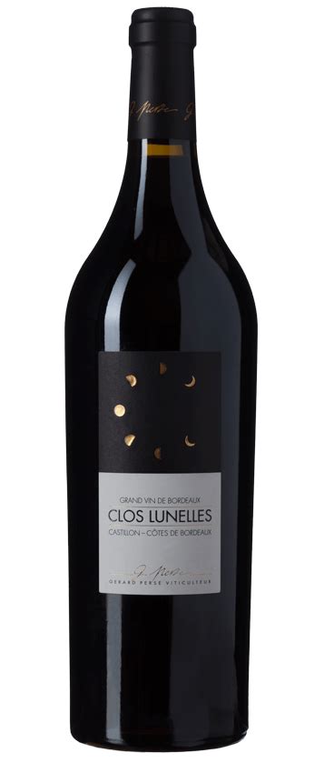 Clos Lunelles Castillon Cotes De Bordeaux Ml Massanois