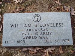 William B Loveless M Morial Find A Grave