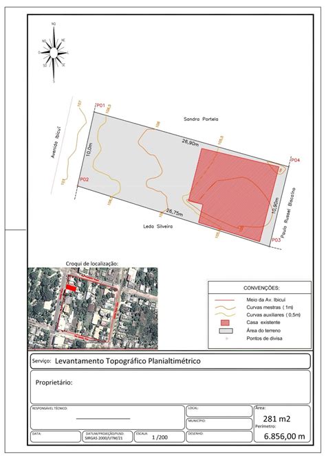 Planimetria topografia o que é Adenilson Giovanini