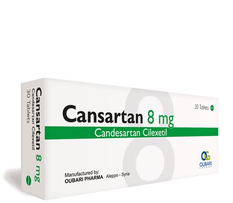 Cansartan 16 mg - Oubari Pharma