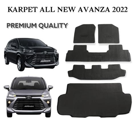 Jual Karpet Karet Alas Mobil Toyota All New Avanza Full Set Di