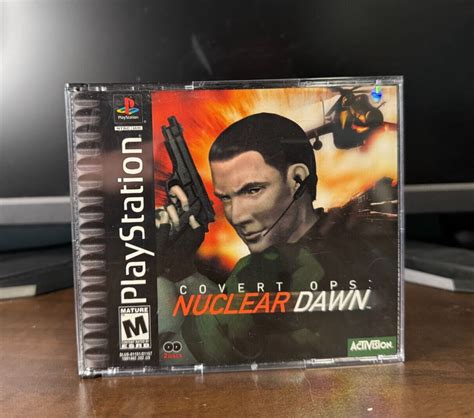 Covert Ops Nuclear Dawn Playstation Sony Ps Cib Complete Authentic