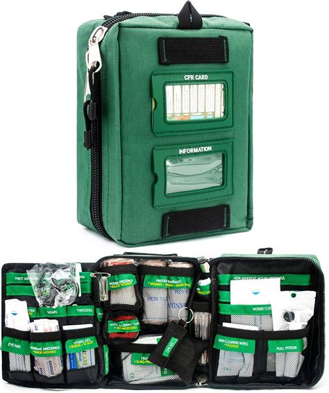 Pezzi Pratico E Completo Kit Di Pronto Soccorso Borsa Include