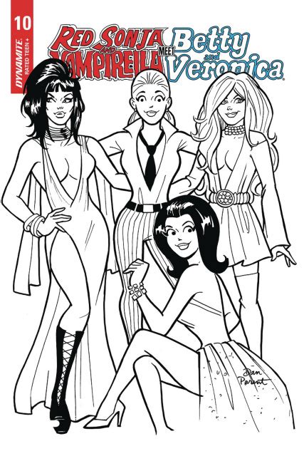 Red Sonja And Vampirella Meet Betty And Veronica Copy Parent B