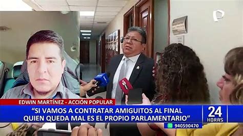 Jorge Flores Ancachi Congresista Es Acusado De Convertir Su Despacho