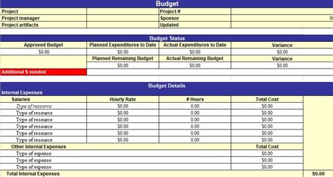 Simple Project Management Template Excel Free - Excel Tmp