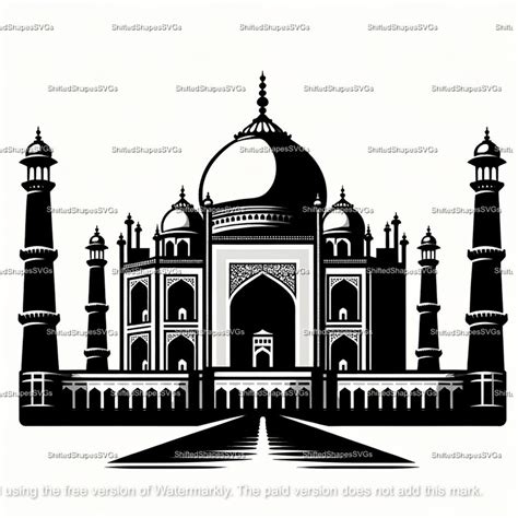 Taj Mahal Svg Bundle Etsy