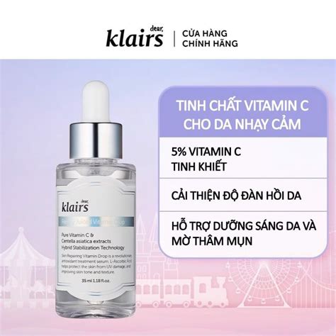 Tinh Chất Vitamin C Klairs Freshly Juiced Vitamin Drop 35ml ThẾ GiỚi Skinfood