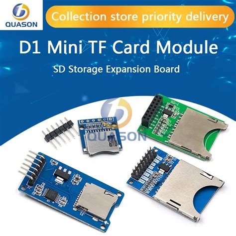 D Mini M Dulo De Cart O Tf Micro Sd Placa Expans O Armazenamento Mini