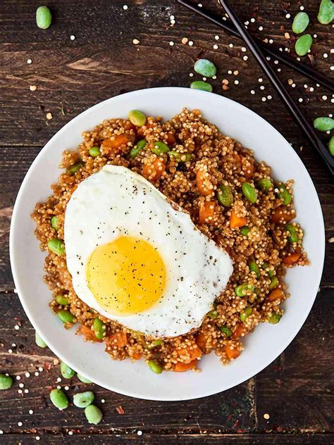 Quinoa Fried Rice Recipe 15 Minute Easy And Healthy Dinner