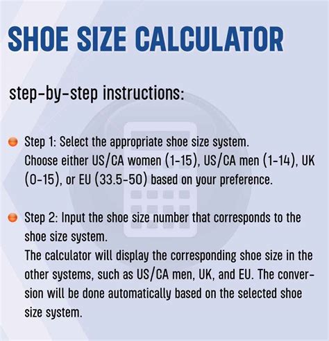 Shoe Size Conversion