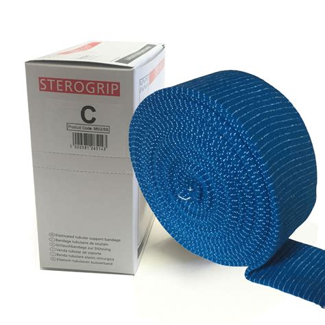 Steroplast Sterogrip Blue Catering Kitchen Elasticated Tubular Bandage