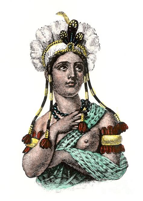 Dona Marina Native Interpreter For Hernando Cortes In Spanish Conquest