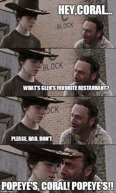 35 Of The Best Walking Dead Carl Meme Coral Dad Jokes