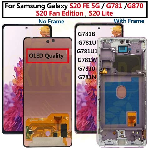 S20 Fe Lcd 5g Oled Sm G780f G781