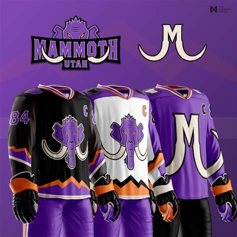 Updated Colors for Utah Mammoth concept : r/Utah_Hockey