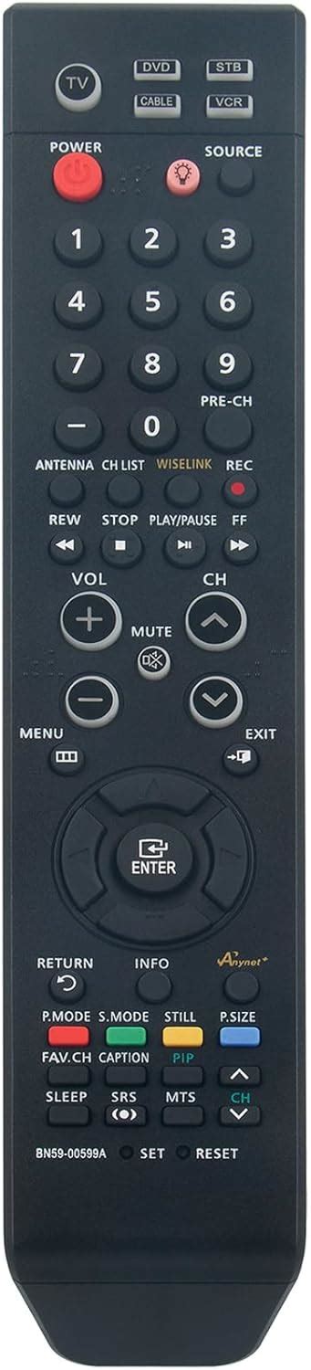 Amazon BN59 00599A TV Remote Commander Replacement Compatible With