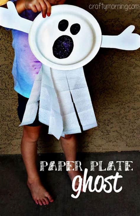 15 Ghost Crafts Kids Halloween Crafts Made With Happy