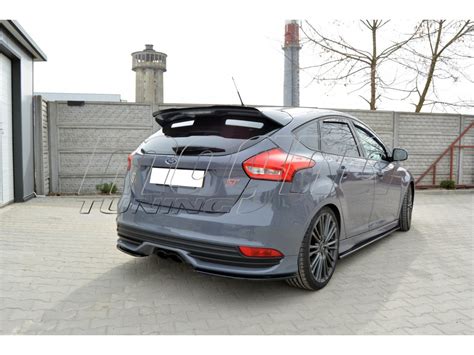 Ford Focus 3 St Mx Rear Bumper Extensions