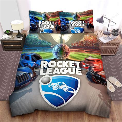 Rocket League 2 Vs 2 Championship Bed Sheets Spread Duvet Cover Bedding