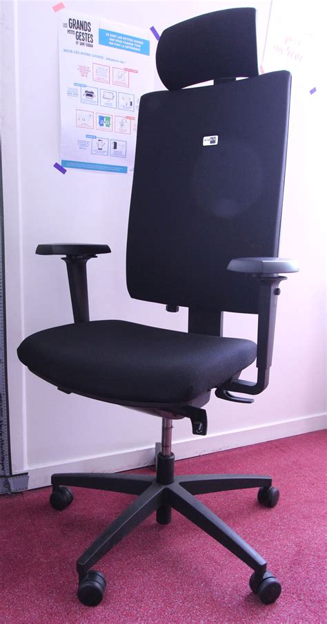 Fauteuil De Bureau De Marque Viasit Dossier Assise Et Appui Tete En