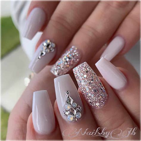 21 Elegant Coffin Acrylic Nails Design You Should Try Right Now ...