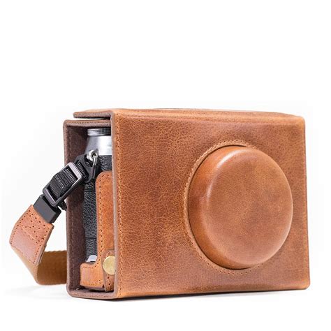 Megagear Fujifilm X100f Ever Ready Top Grain Leather Camera Case And Megagear Store