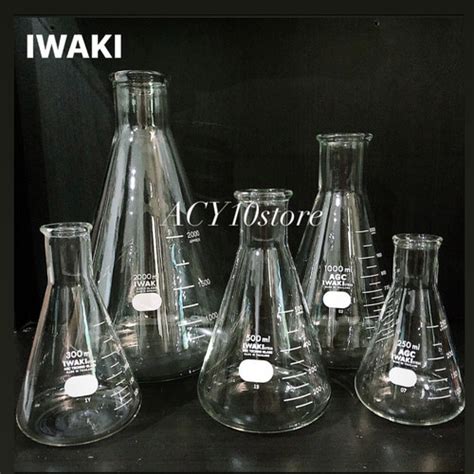 Jual Iwaki Erlenmeyer Flask Ml Ml Ml Ml Ml