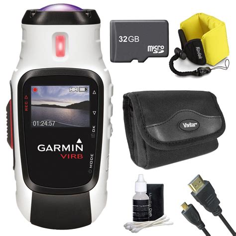 Garmin VIRB Elite Action Camera 010 01088 10 Ultimate Bundle With 32GB