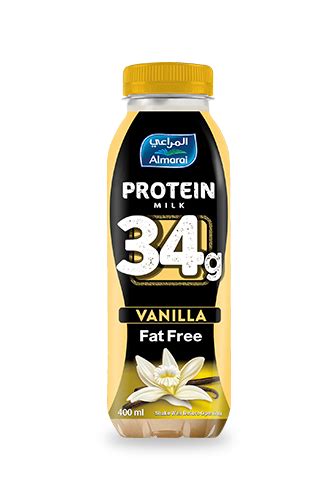 Protein Milk Vanilla: High-Protein Fat-Free Drink | Almarai