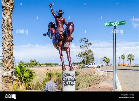 Download this stock image: The Imperial Valley Pioneers Museum in the ...