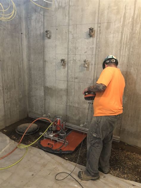 Concrete Wall Sawing Nj And Pa Advanced Coring And Cutting