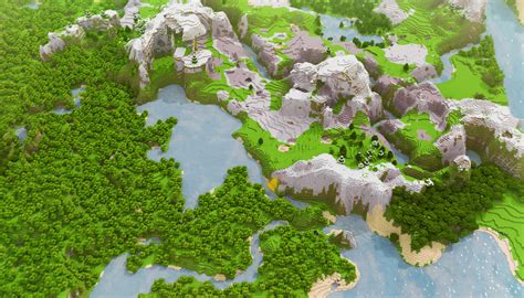 Minecraft: Landscape HD by cuberon on DeviantArt