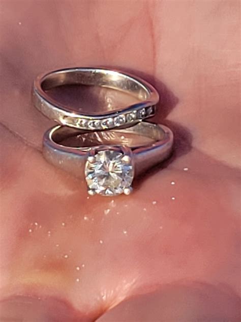 Engagement Ring And Wedding Band Lost In Sand Found Ocean City Nj Ring Finders South Jersey