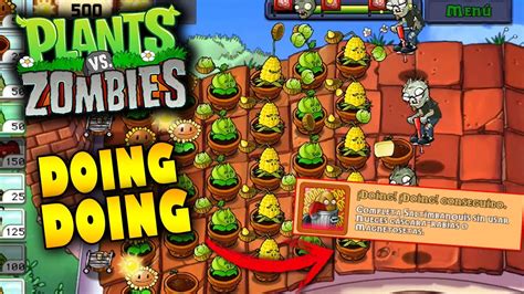 Como CONSEGUIR El Logro DOING DOING En PLANTS VS ZOMBIES YouTube