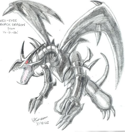 Red Eyes Black Dragon 3 By Aetherwings On Deviantart