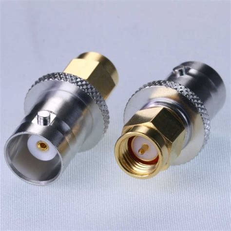 Coaxial Adapter SMA M To BNC F 4GHz RFShop Australia