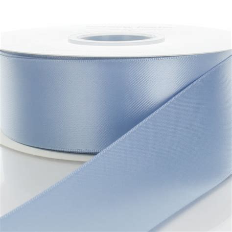 3 Double Faced Satin Ribbon 332 Smoky Blue 3yd Michaels