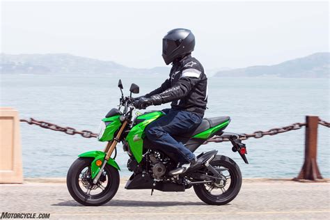 The Kawasaki Z125 Pro