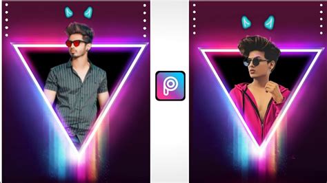 Colourful Triangle Concept Picsart Photo Editing Picsart Stylish